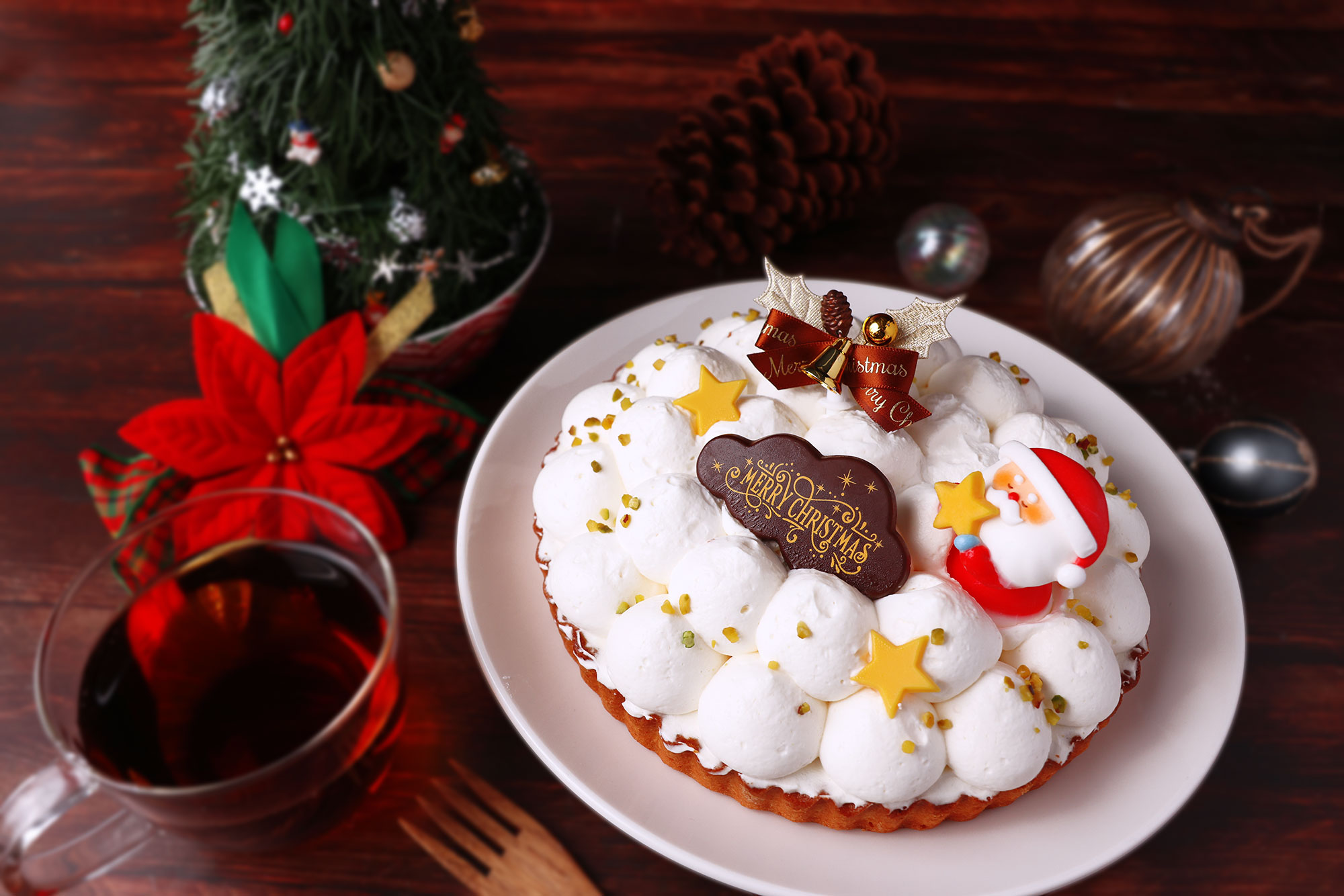 クリスマス限定　チーズタルトの画像