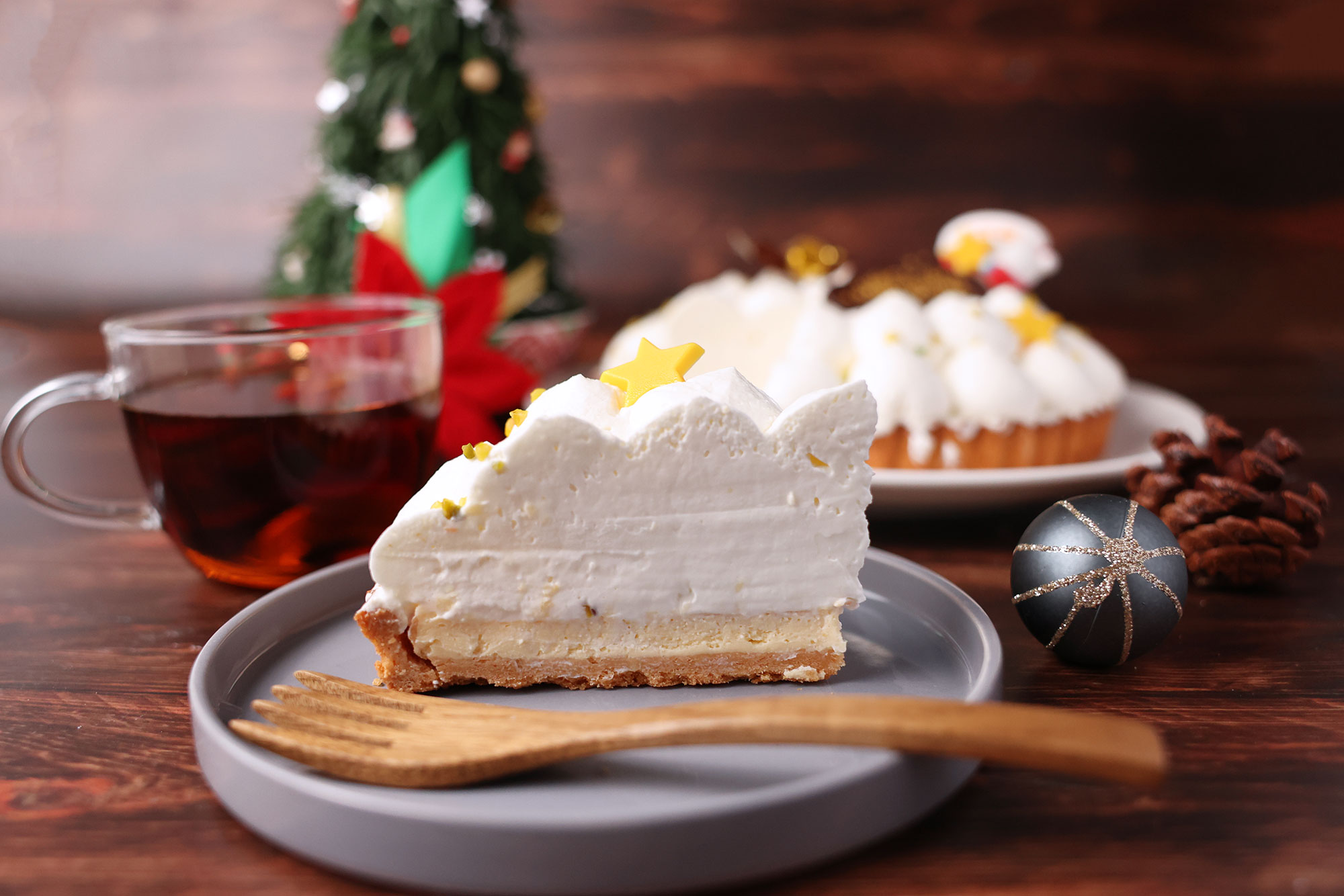 クリスマス限定　チーズタルトの画像