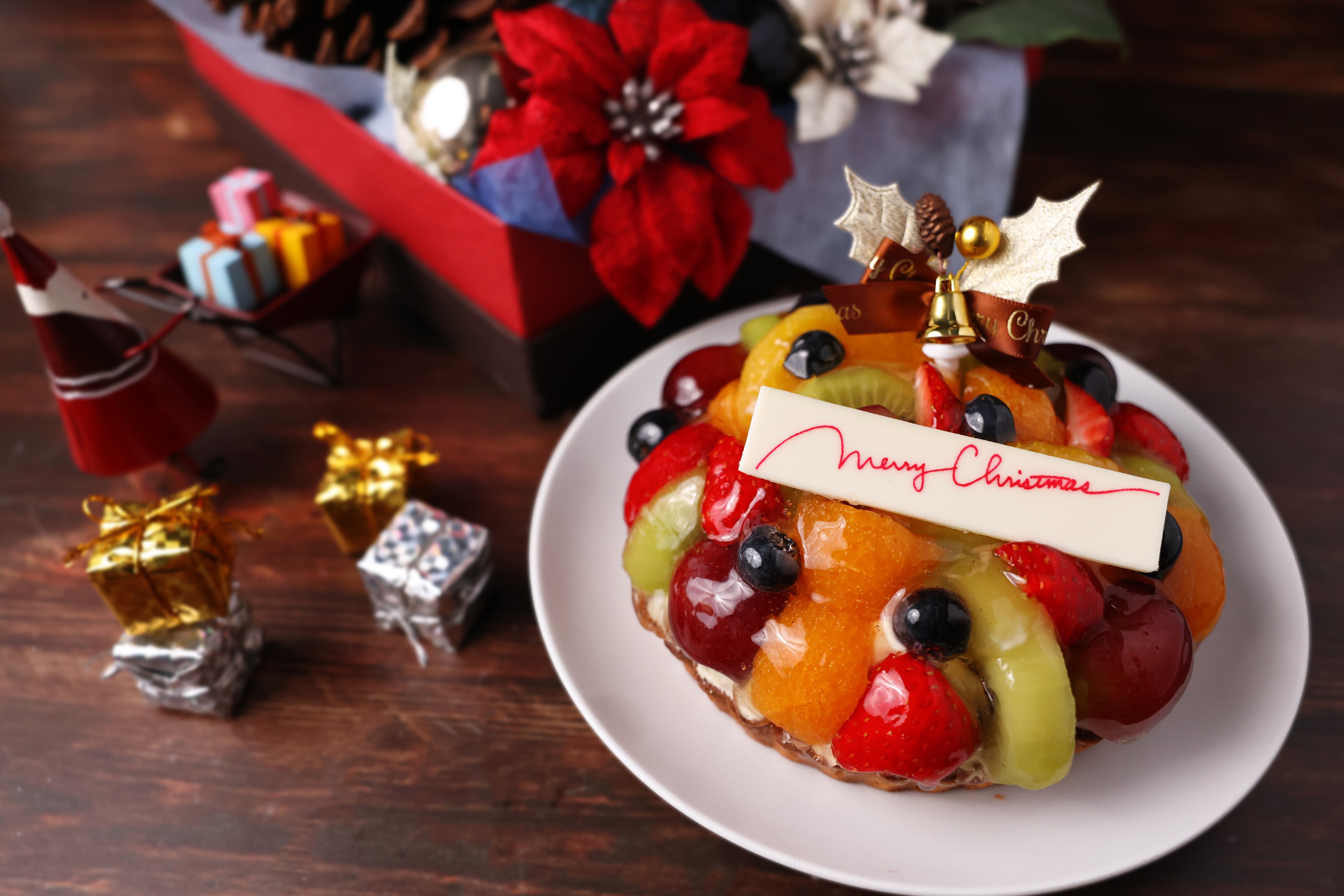 クリスマス☆くまタルト クリスマス限定 フルーツタルト