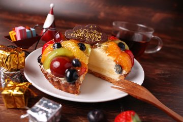 クリスマス限定　フルーツタルトの画像