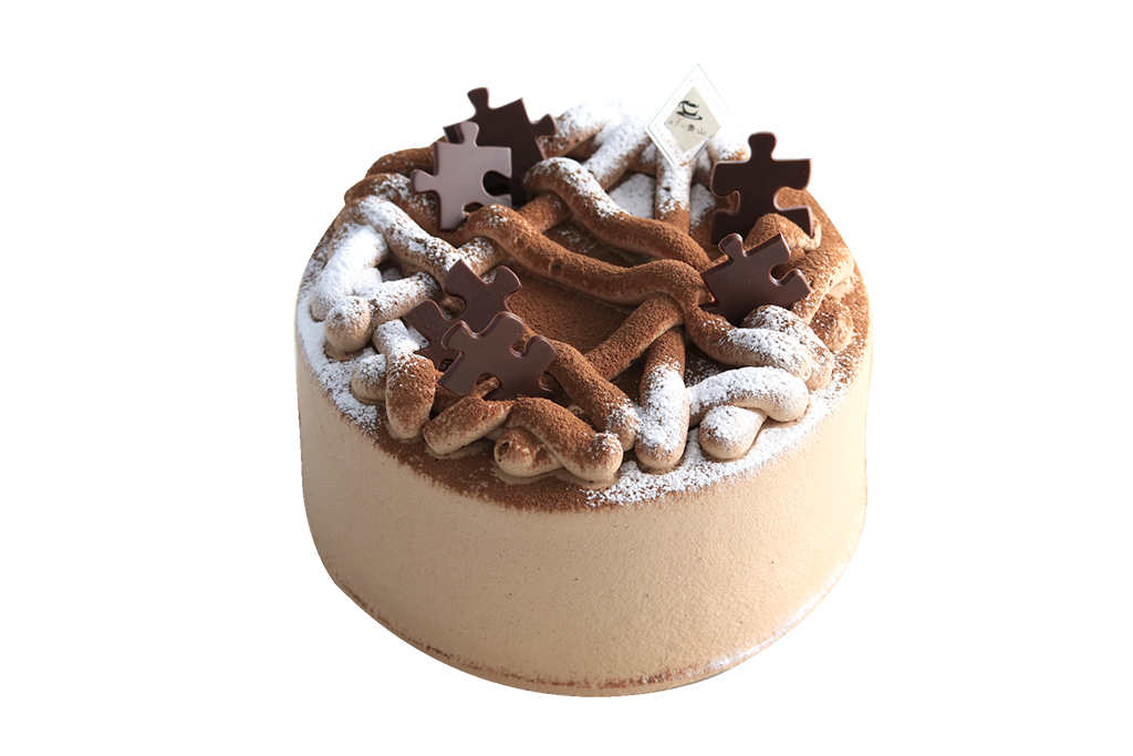バースデーケーキ　チョコケーキの画像