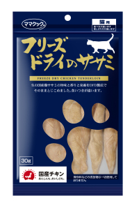ママクック フリーズドライのササミ猫用の画像
