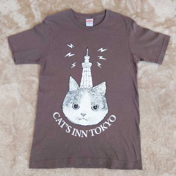 CAT'S INN TOKYOオリジナル ロゴ半袖Tシャツ画像