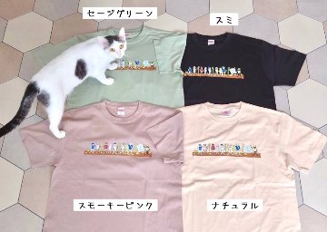 CAT'S INN TOKYO オリジナル壁画半袖Tシャツ画像