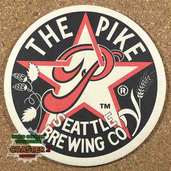 THE PIKE BREWING コースターの画像