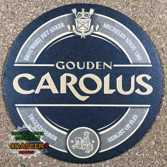 Gouden Carolus コースターの画像