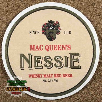 Mac Queen's Nessie コースターの画像