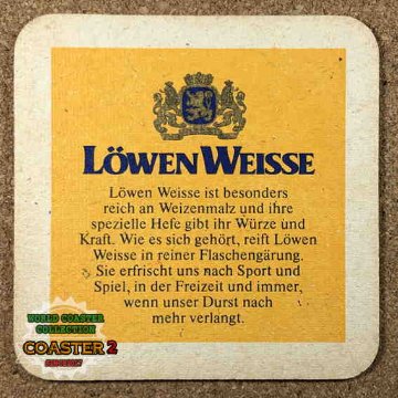 LOWEN WEISSE　コースターの画像