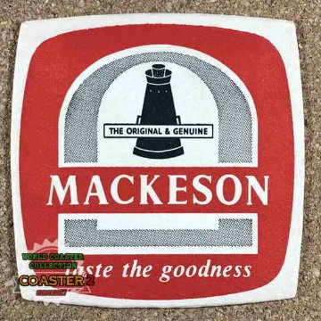 MACKESON コースターの画像