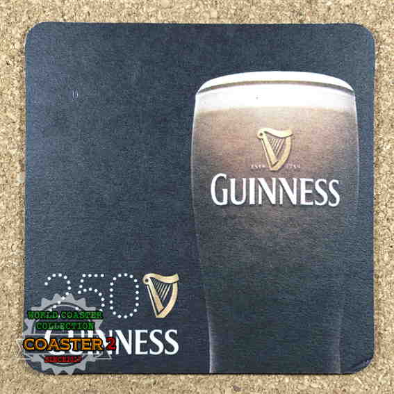 GUINNESS コースターの画像