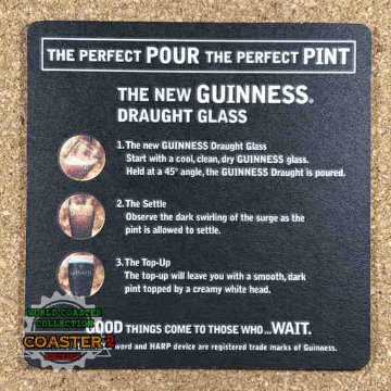 GUINNESS コースターの画像