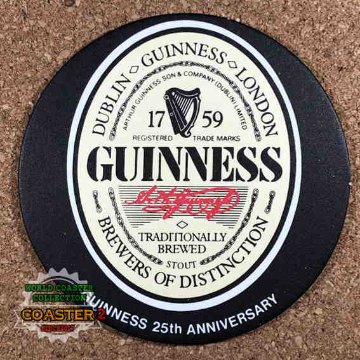 GUINNESS コースターの画像