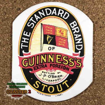 GUINNESS コースターの画像