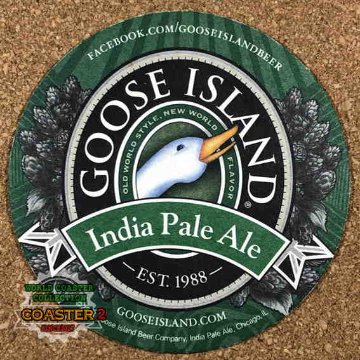 GOOSE ISLAND コースターの画像