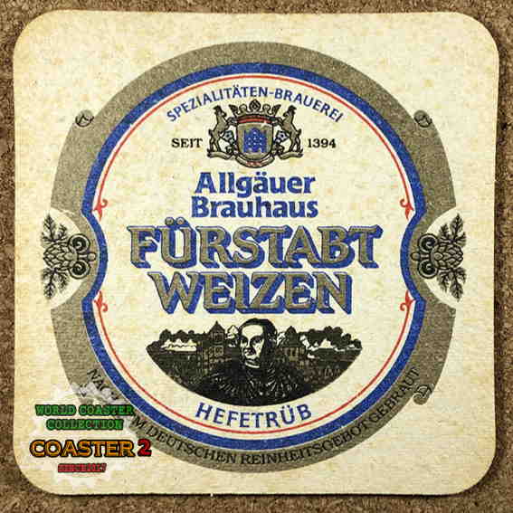 FURSTABT WEIZEN コースターの画像