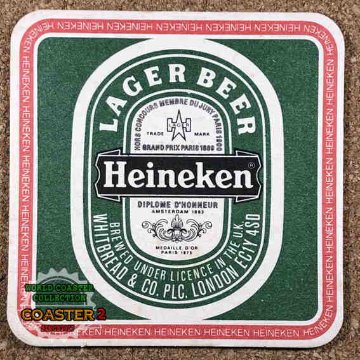 Heineken コースターの画像