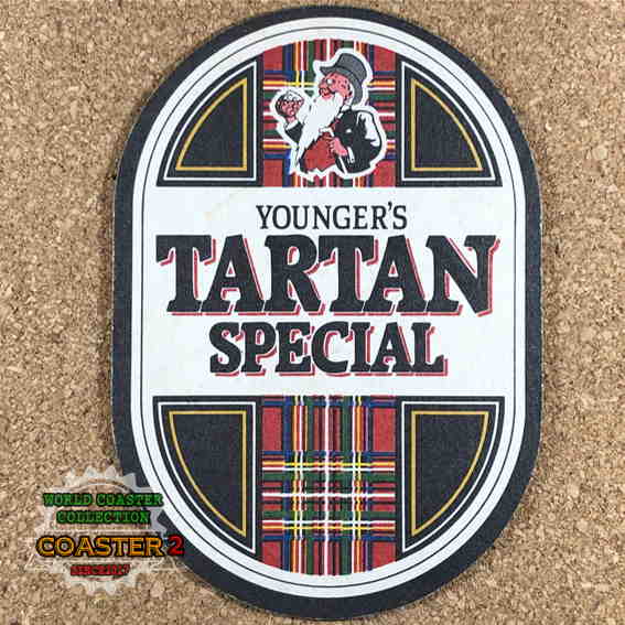 YOUNGER'S TARTAN コースターの画像