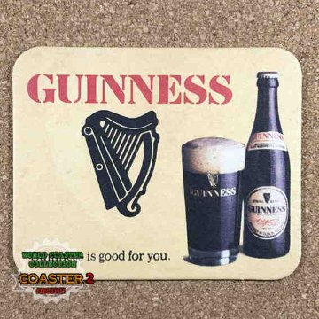 GUINNESS コースターの画像