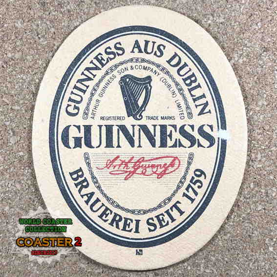 GUINNESS コースターの画像