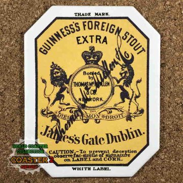 GUINNESS コースターの画像