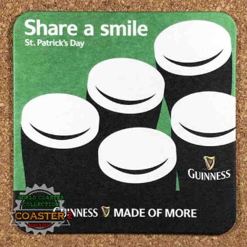 GUINNESS コースターの画像