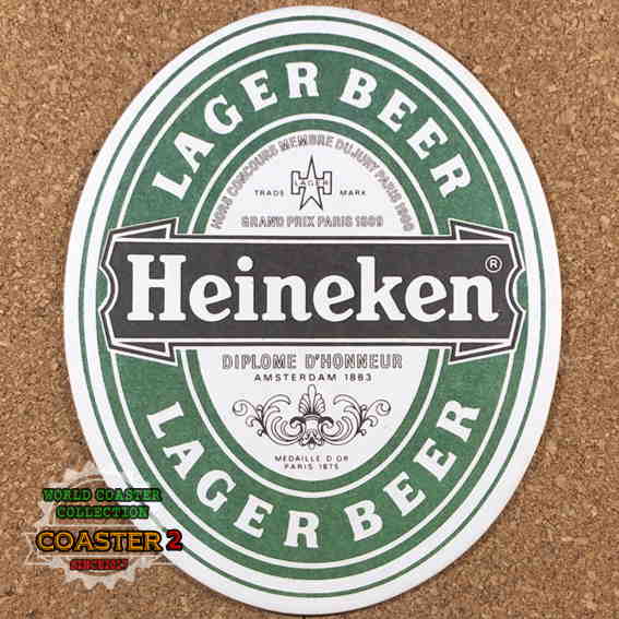 Heineken コースターの画像