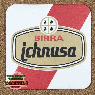 Birra Ichnusa コースターの画像