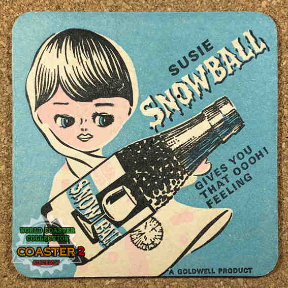 SNOWBALL コースターの画像