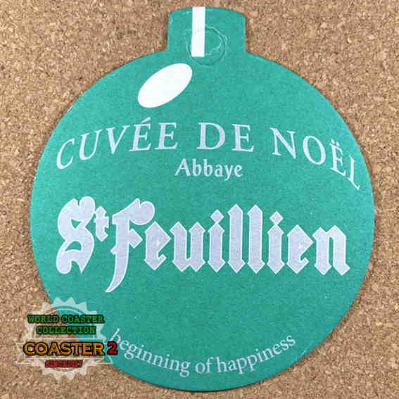 St. FEUILLIEN CUVEE DE NOEL コースターの画像