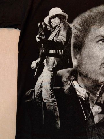 ボブ・ディラン Bob Dylan Tシャツ M（USED品）画像