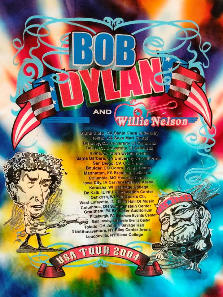 ボブ・ディラン Bob Dylan Tシャツ タイダイ XL（USED品）画像