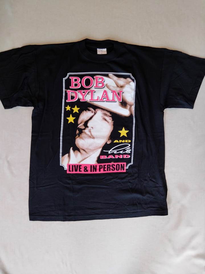 ボブ・ディラン Bob Dylan Tシャツ ブラック XL（USED品）画像