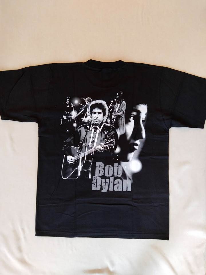 ボブ・ディラン Bob Dylan Tシャツ ブラック L（USED品）画像