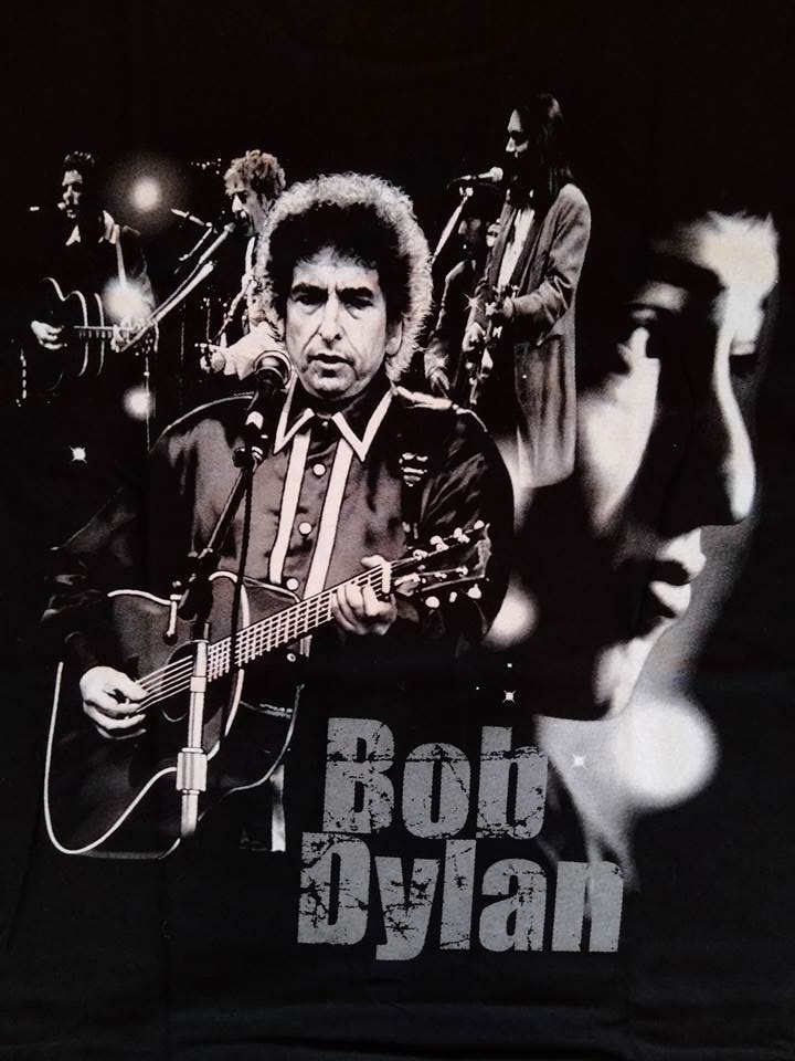 ボブ・ディラン Bob Dylan Tシャツ ブラック L（USED品）画像