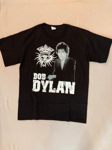 ボブ・ディラン Bob Dylan Tシャツ ブラック 2011 ツアーTシャツ L（USED品）画像