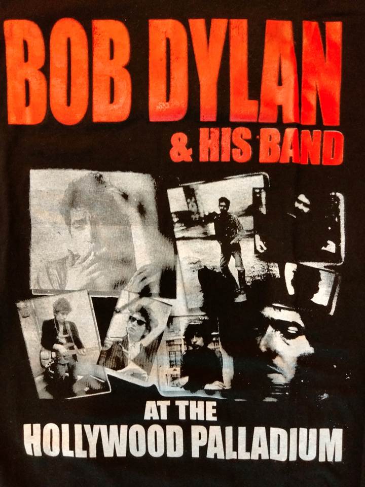 ボブ・ディラン Bob Dylan 長袖 Tシャツ ロンT 2009 ハリウッド 公演（USED品）画像