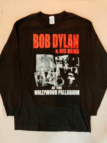 ボブ・ディラン Bob Dylan 長袖 Tシャツ ロンT 2009 ハリウッド 公演（USED品）画像