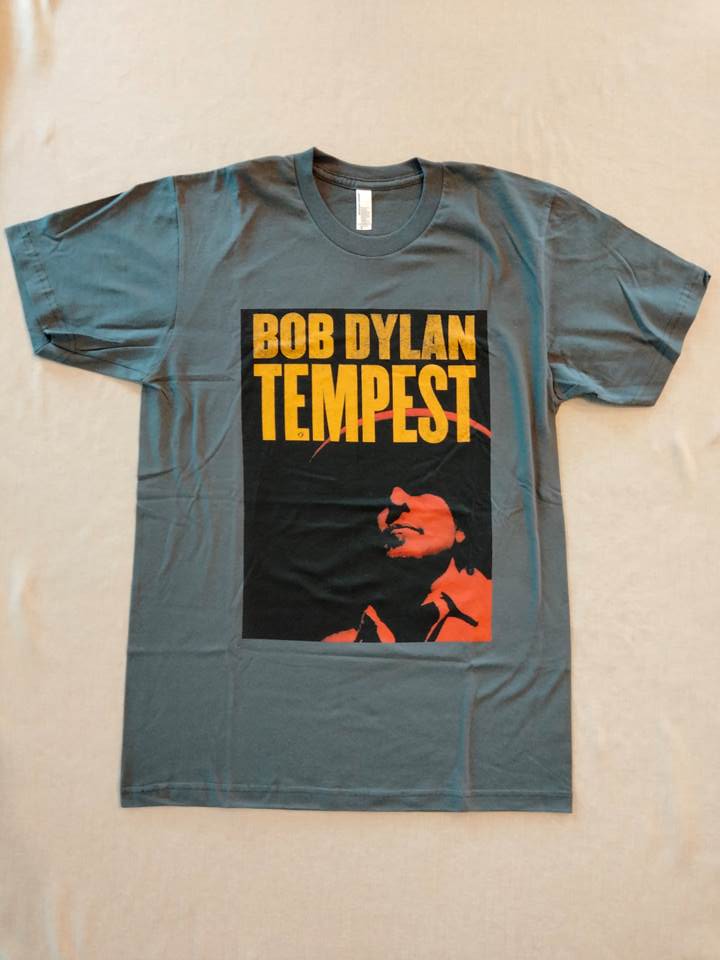 ボブ・ディラン Bob Dylan Tシャツ TEMPEST テンペスト グレー M（USED品）画像