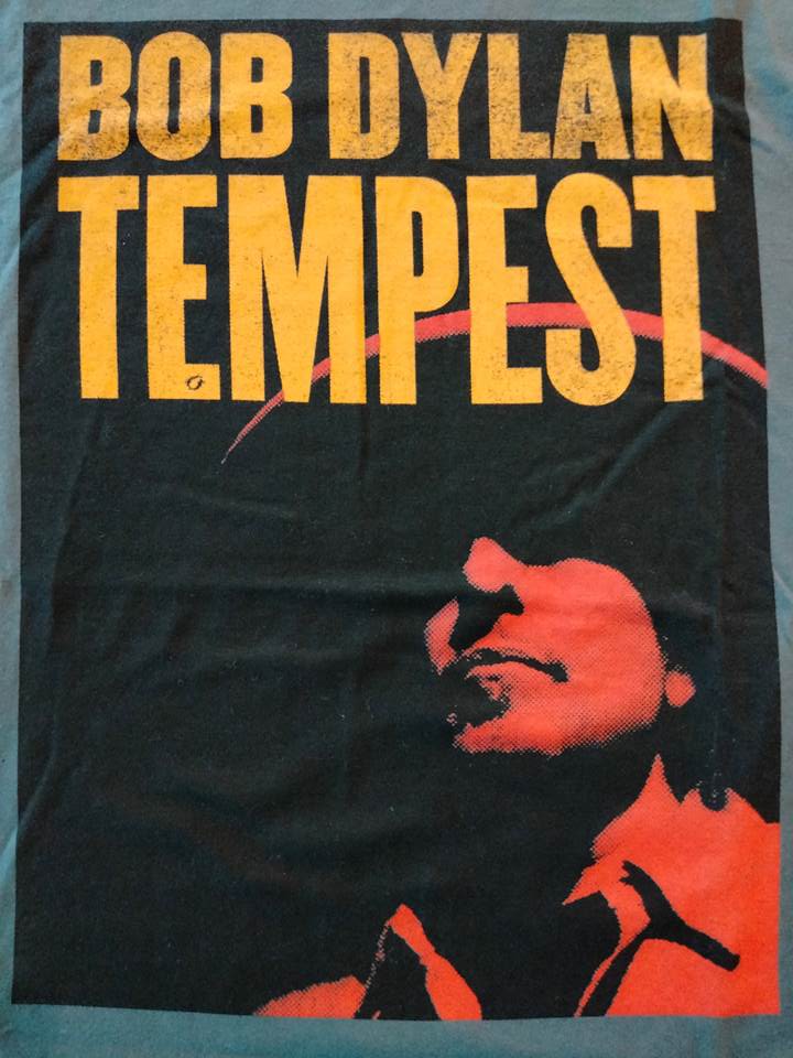 ボブ・ディラン Bob Dylan Tシャツ TEMPEST テンペスト グレー M（USED品）画像