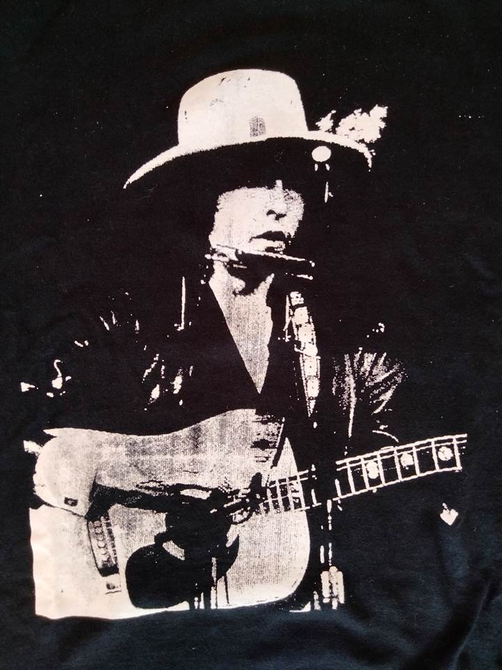 ボブ・ディラン Bob Dylan Tシャツ ローリング・サンダー・レビュー L ブラック（USED品）画像