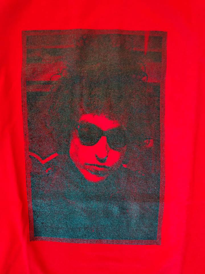 ボブ・ディラン Bob Dylan Tシャツ 1966 L レッド（USED品）画像
