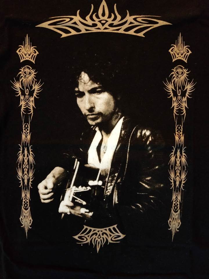 ボブ・ディラン Bob Dylan Tシャツ ブラック M（USED品）画像