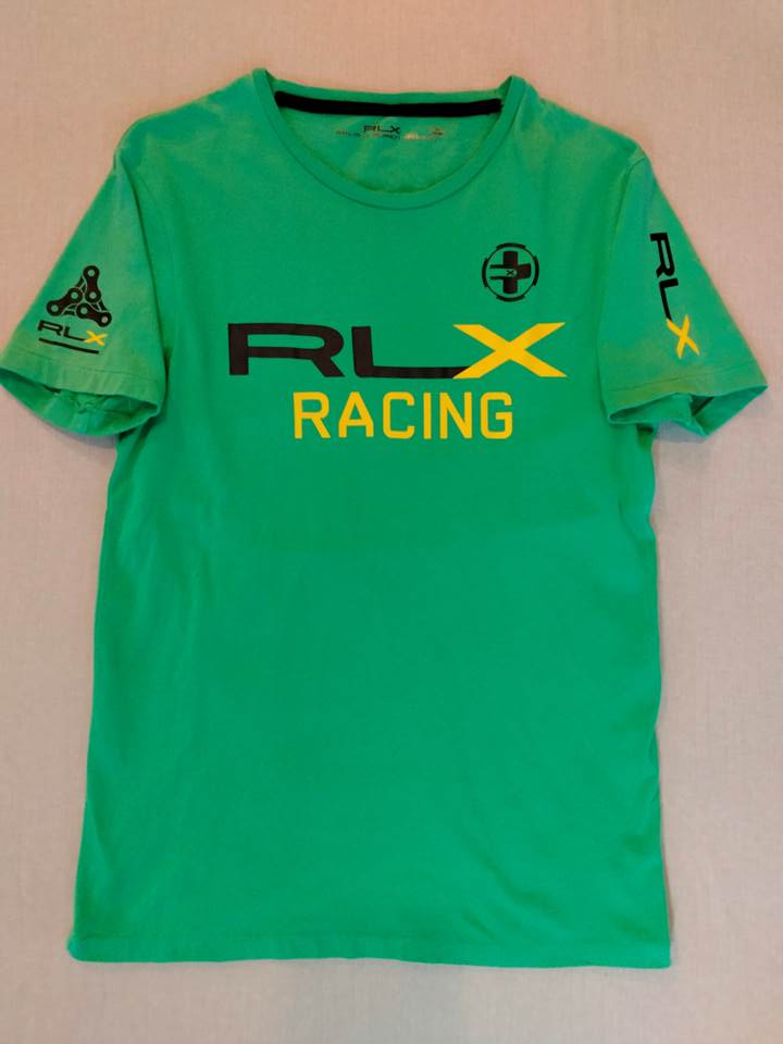 RLX アールエルエックス Ralph Lauren ラルフローレン Tシャツ XS グリーン 緑（USED品）の画像