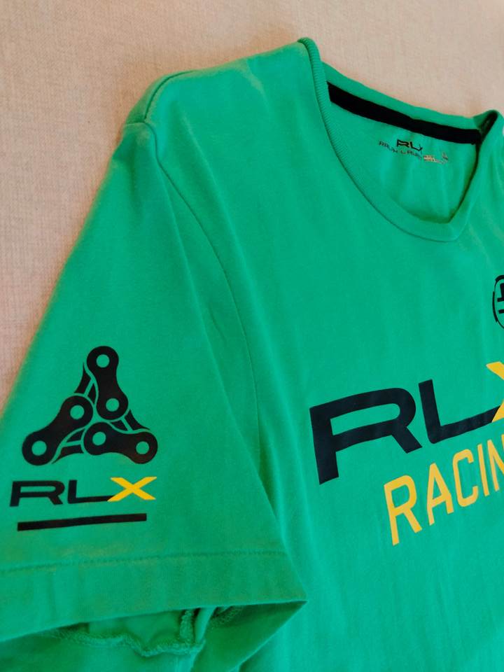 RLX アールエルエックス Ralph Lauren ラルフローレン Tシャツ XS グリーン 緑（USED品）画像