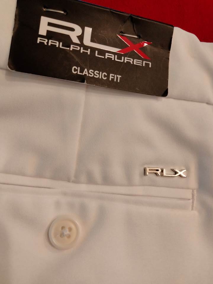 RLX ラルフローレン ショーツ ショートパンツ ホワイト画像