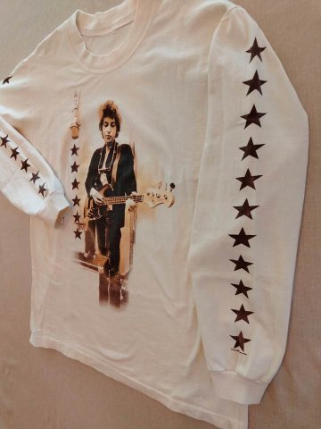 ボブ・ディラン Bob Dylan 長袖 Tシャツ 公式 オフィシャル（USED品）画像