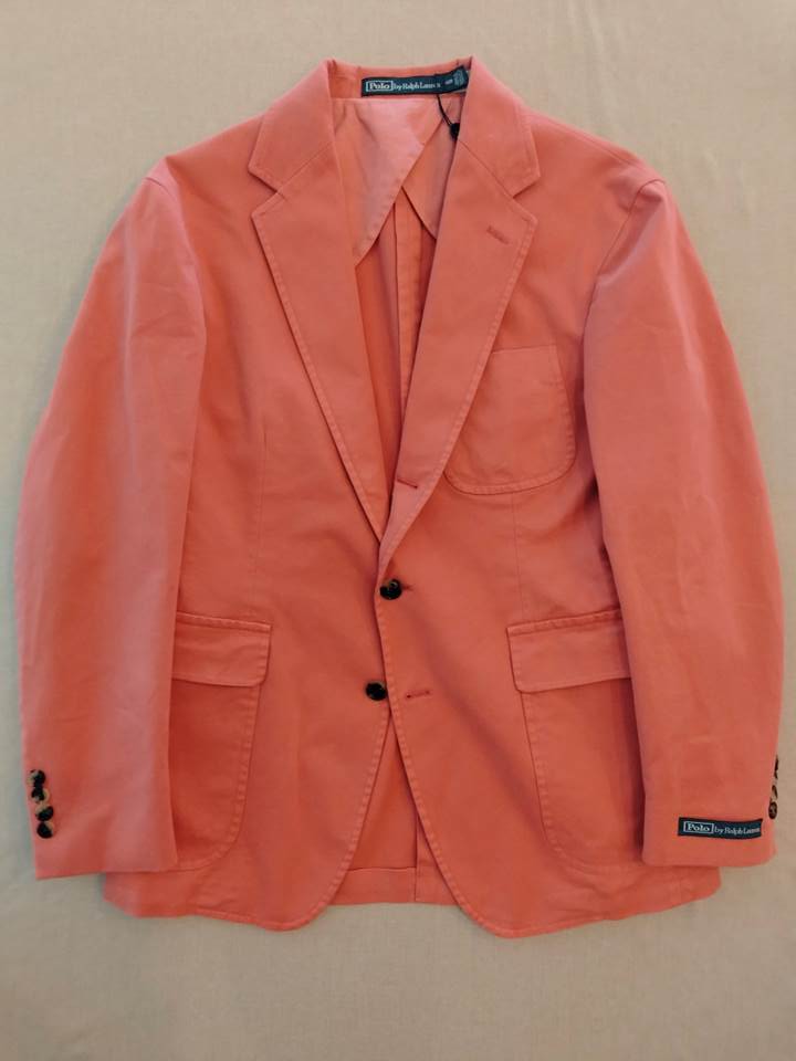 ポロ ラルフローレン テーラード ジャケット レッドの画像