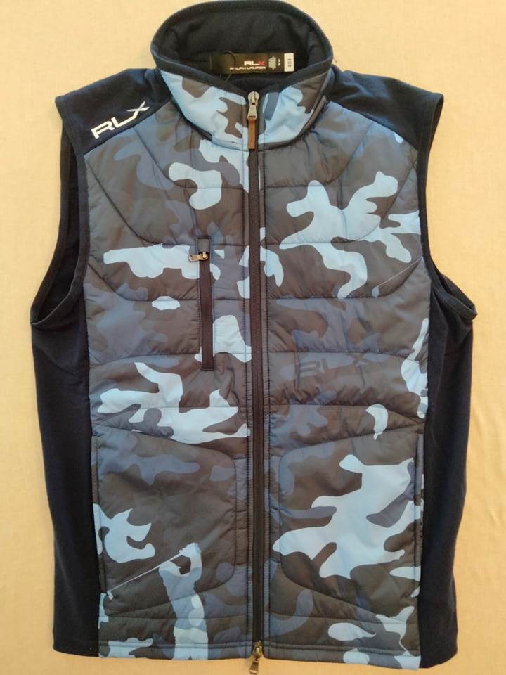 RLX ラルフローレン 迷彩 キルティング ベスト カモフラージュの画像