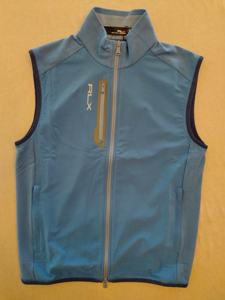 RLX ラルフローレン ベスト ブルーの画像