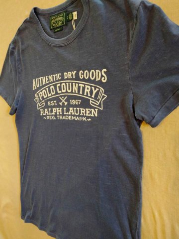 ポロカントリー ラルフローレン Tシャツ ネイビー Polo Countryの画像